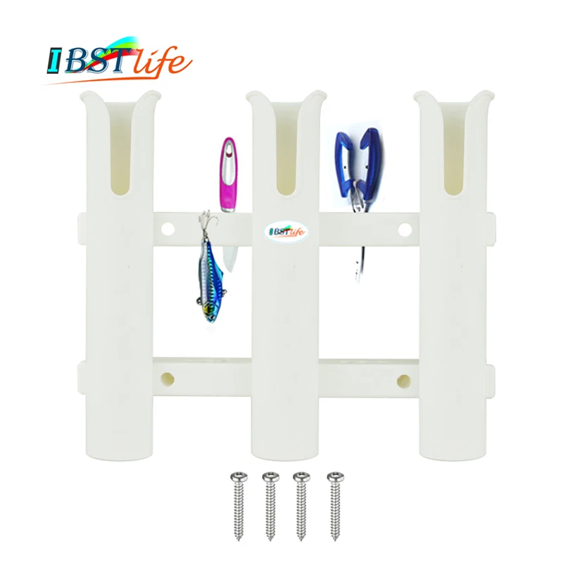 IBST LIFE, 3 трубки, звено, белая пластиковая удочка, держатель, удочка, стойка, розетка для лодки, Морской рыболовный ящик, каяк, лодка, яхта
