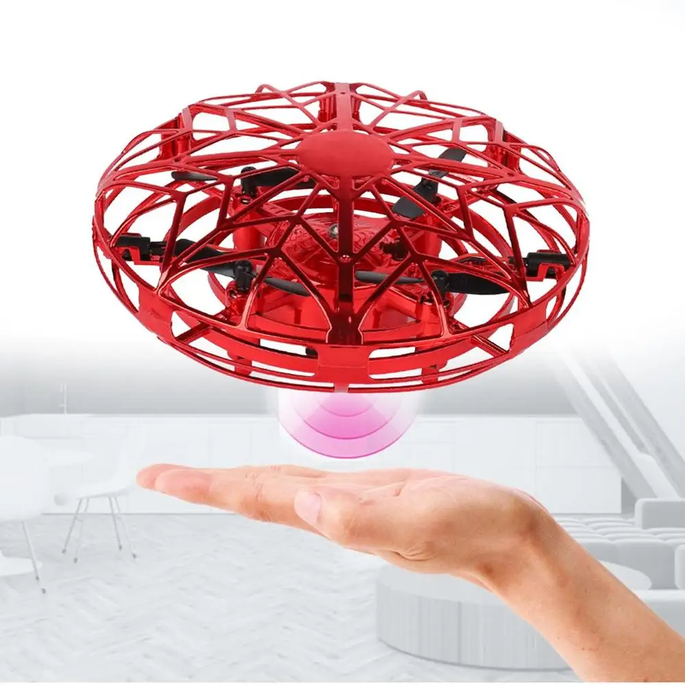 НЛО ручной Летающий мини индукционная подвеска RC самолет Дрон игрушки подарок