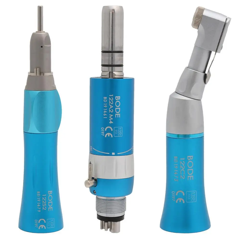 Стоматологический низкоскоростной воздушный турбина набор наконечников прямой