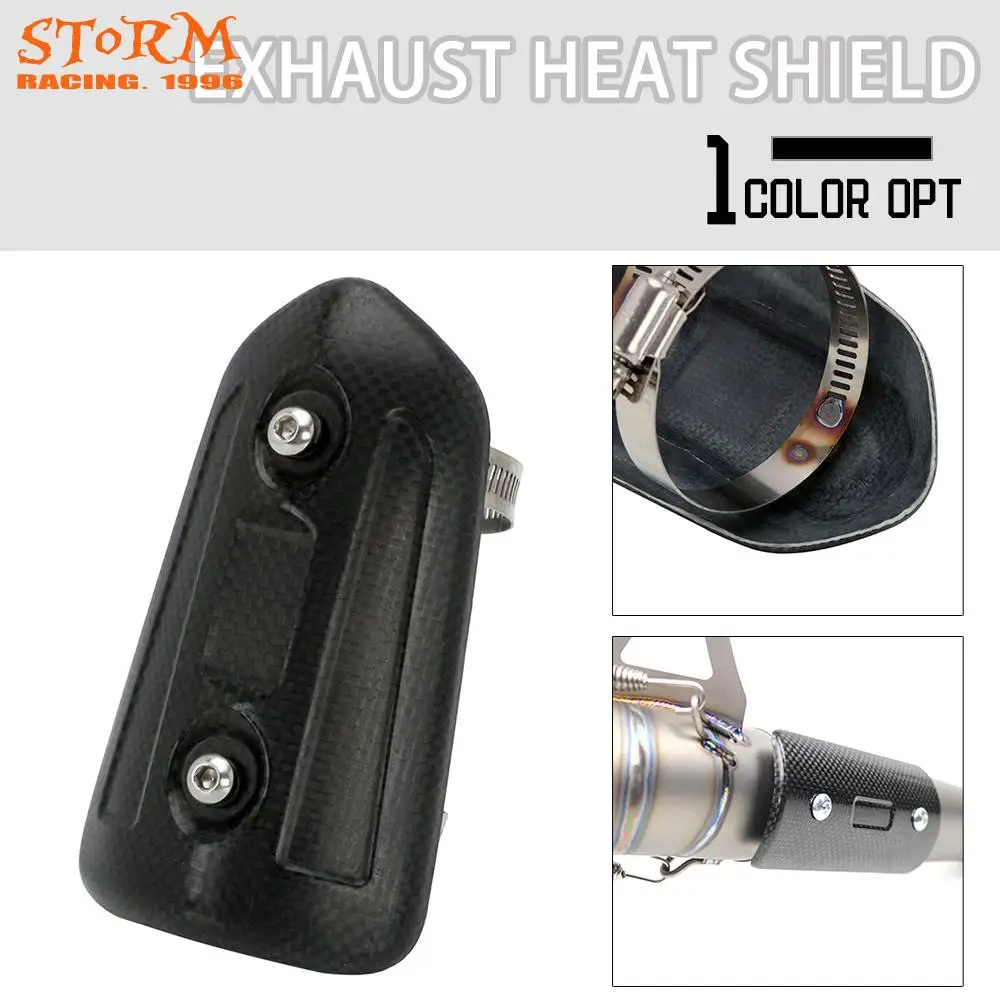 

Motorcycle Exhaust Muffler Cover Stainless Steel Heat Shield Protector Cover Guard For Super Street Glide R1 FZ1 R3 R6 MT07 NMAX
