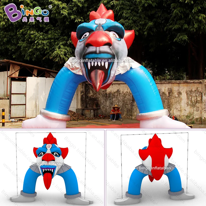 Индивидуальные 5X5 метров Надувные Клоун арки/Хэллоуин арки игрушки | Игрушки и