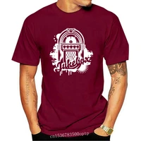 new mens a jukebox graffiti t shirt customized cotton crew neck letters gift fashion spring trend shirt