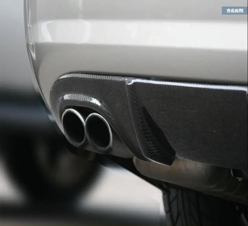 Диффузор переднего бампера для губ из углеродного волокна подходит BENZ C Class W203 AMG