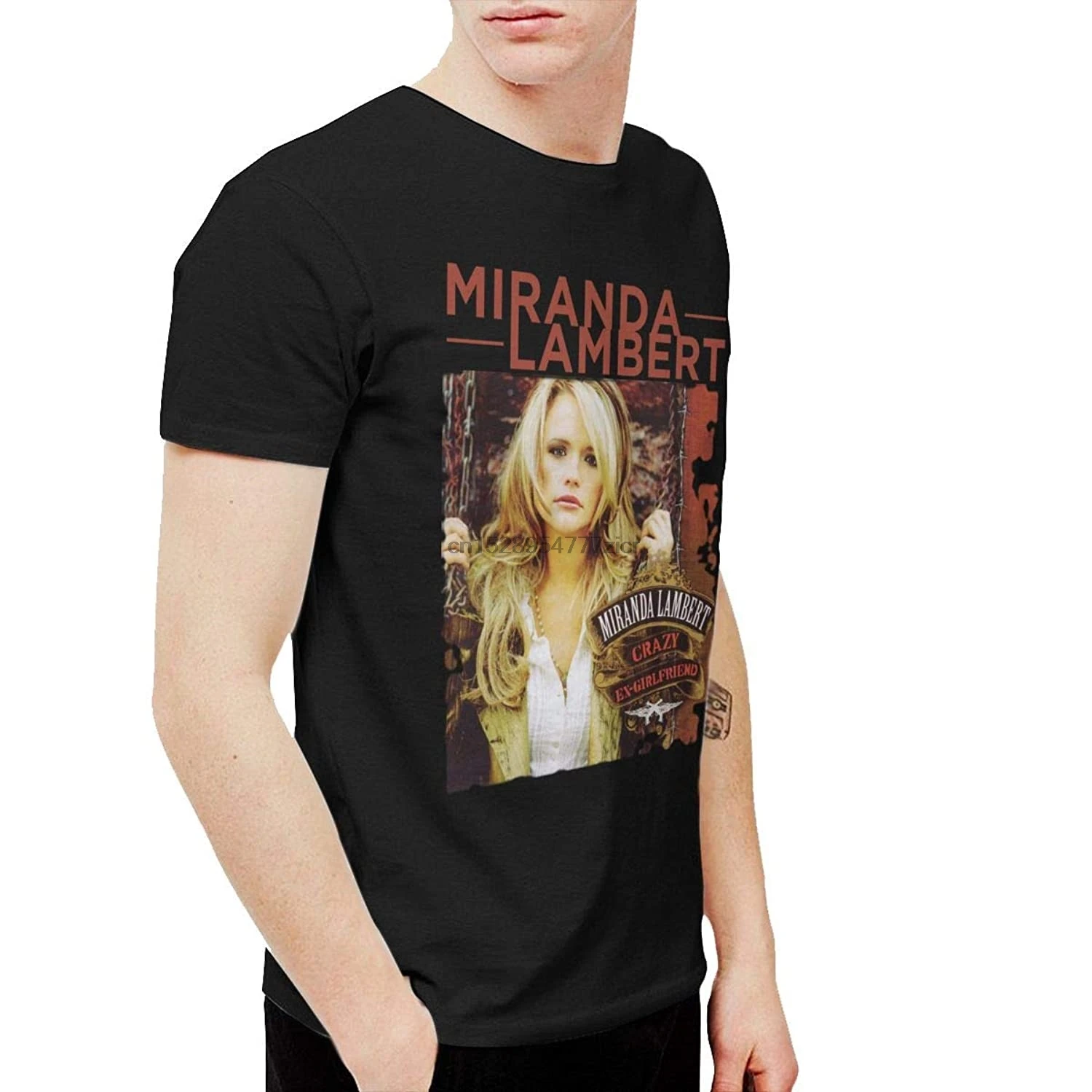

AlexisW Miranda Lambert Crazy Ex-Girlfriend Men's Tee Black
