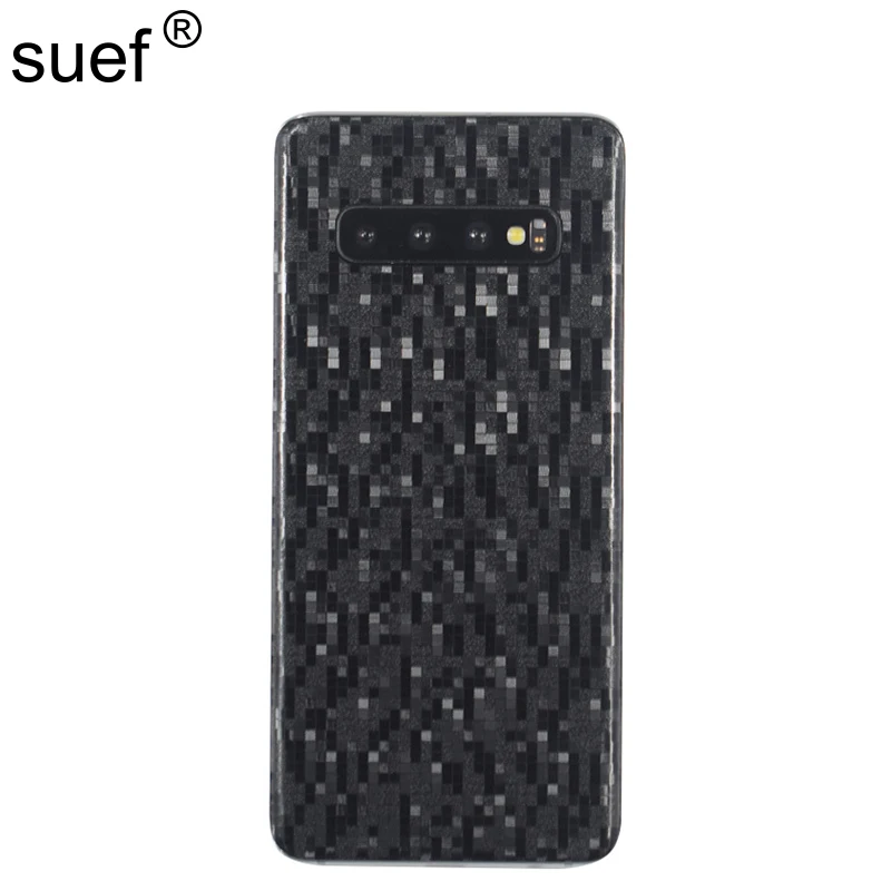 Suef 3D мозаичная задняя пленка смены цвета наклейка-защитник для Samsung Galaxy S8 S9 S10 Plus S10E Note 8 9 и т. д.