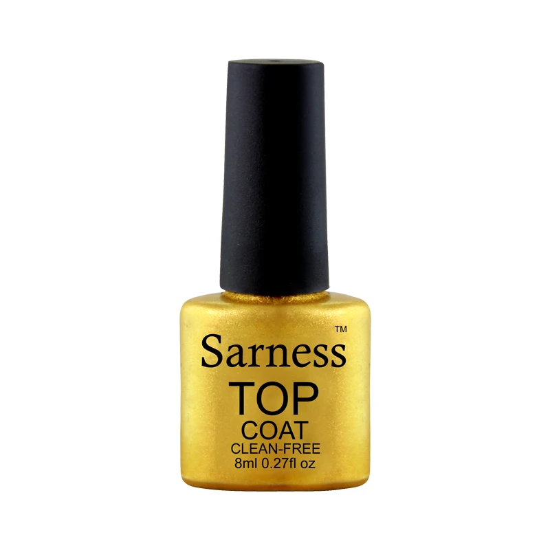top coat Sarness эмаль 8 мл неоновый блестящий гель-маникюр, Полировка Ногтей УФ Гель-лак Лаки гибридные Лаки Топы гель лак - Цвет: top coat