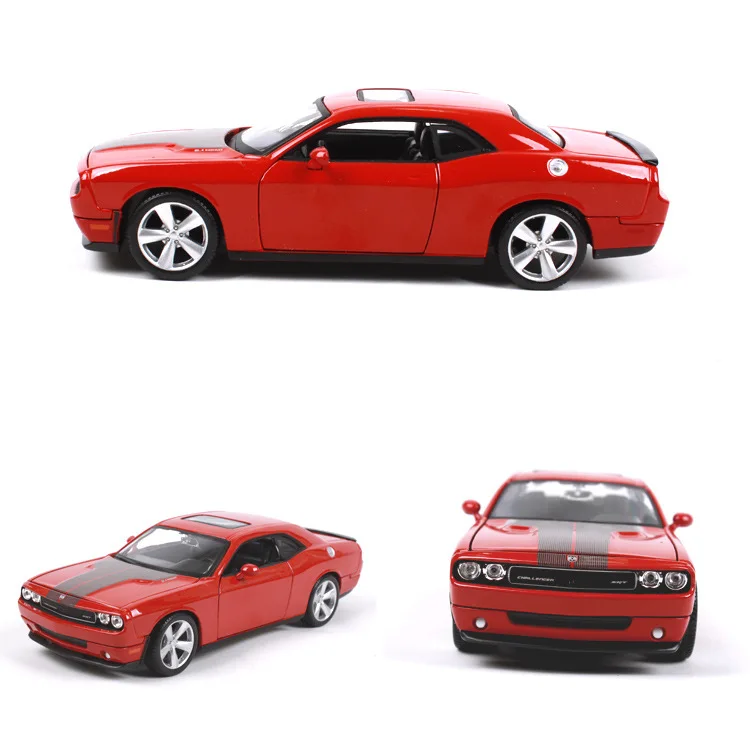 Maisto 1:24 Dodge Challenger Racing модель автомобиля из сплава, модель автомобиля, украшение автомобиля, коллекция, Подарочная игрушка