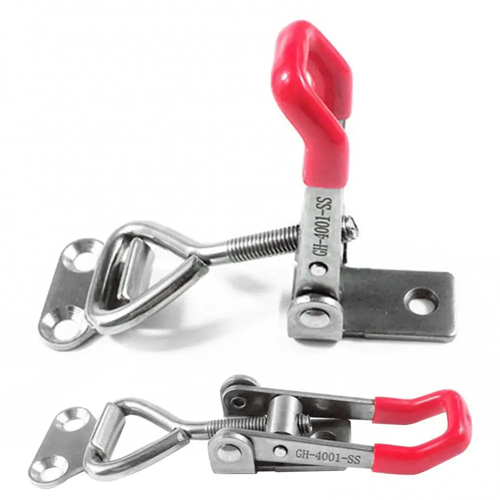 2 шт. GH-4001-SS Нержавеющая сталь Регулируемый рычаг блокировки зажим прочный