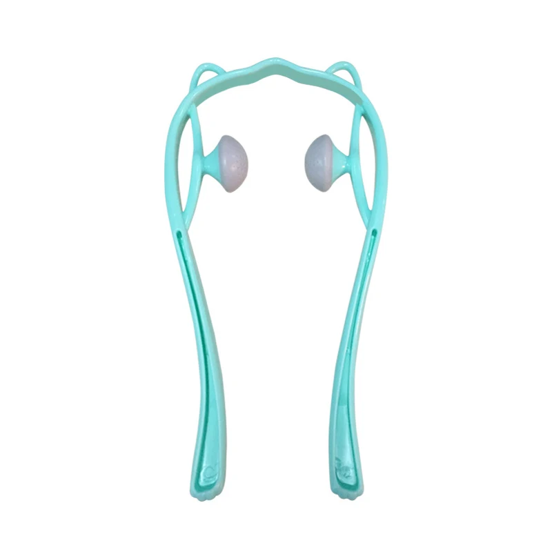 

Neck Massage Tool Pressure Relieve Hand Roller Massage Neck Shoulder Dual Trigger Point Self Massager