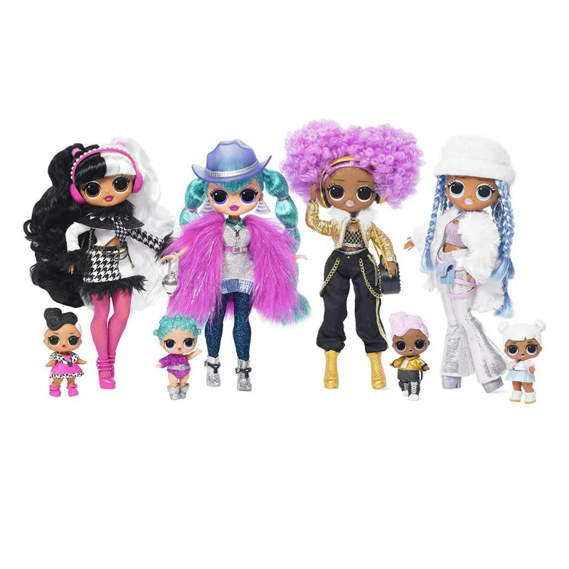 

Original Lol Surprise Doll Winter Disco omg Doll Blind Box Hairdressing Dressup Doll Girl Toys for Kids Toys for Girls