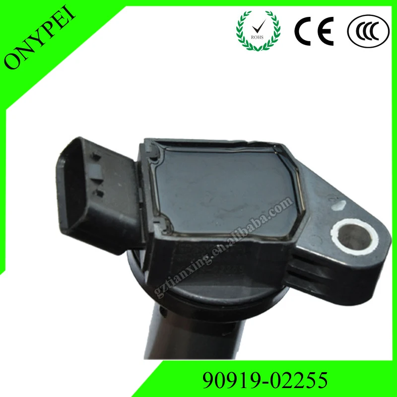 Автозапчасти катушка зажигания 90919 02255 для Toyota Camry Highlander Lexus ES350 RX350 3.5L UF487 C1601