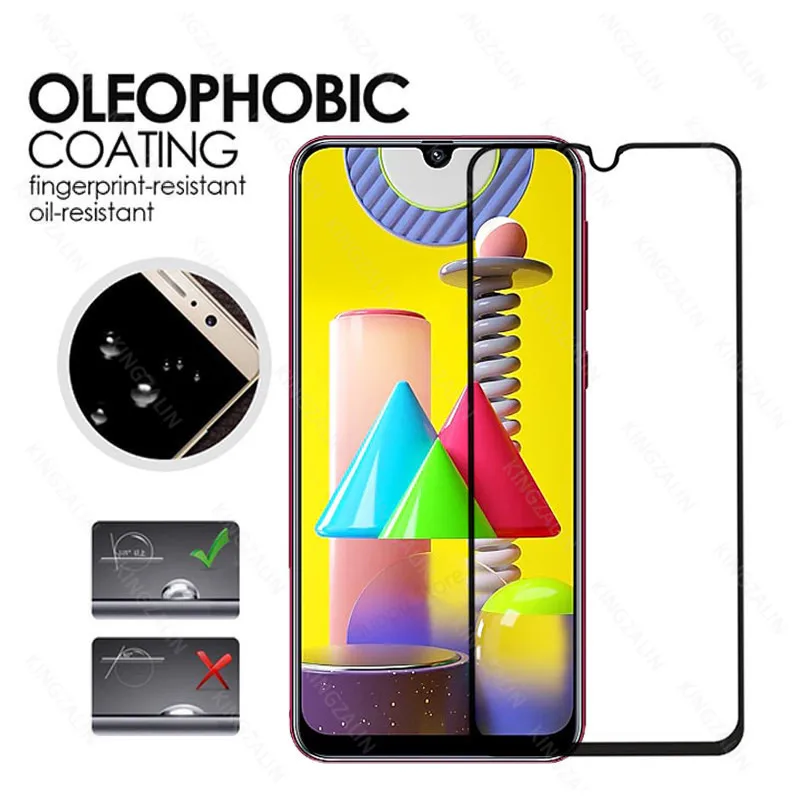 2 в 1 Защитное стекло для объектива камеры samsung galaxy m31 m30 s m51 m21 m11 m12 закаленное