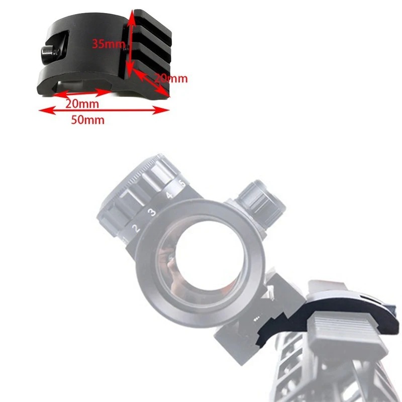 Крепление для ружья 45 градусов 20 мм рельсовая винтовка прицел авиация