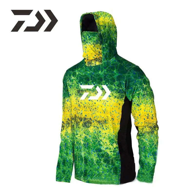 daiwa fishing shirt breathable fishing shirts long sleeve uv protection upf50 outdoor sportswear clothing fishing wear mens free global shipping