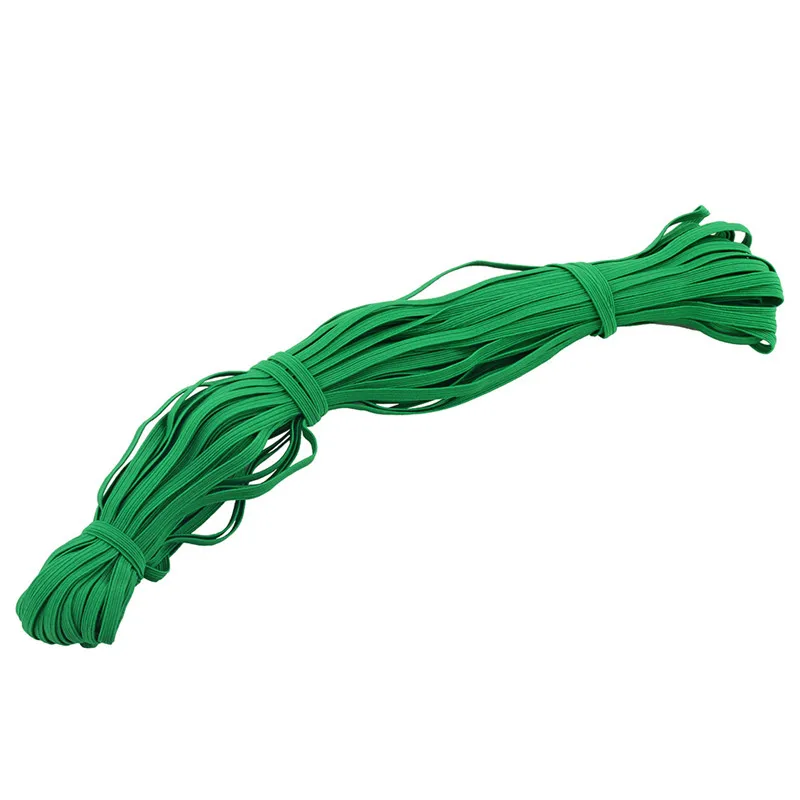 6 мм цветная плоская эластичная лента с пряжкой для ноутбука веревка одежды брюки