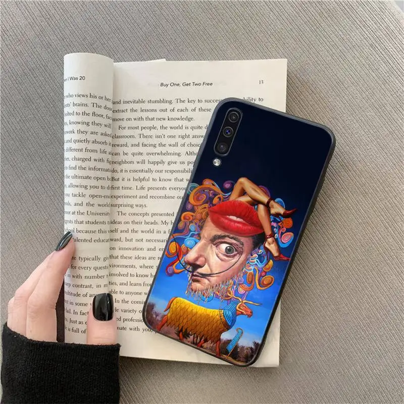 

Salvador Dali Art retro painting Phone Case For Samsung galaxy S 9 10 20 A 10 21 30 31 40 50 51 71 s note 20 j 4 2018 plus