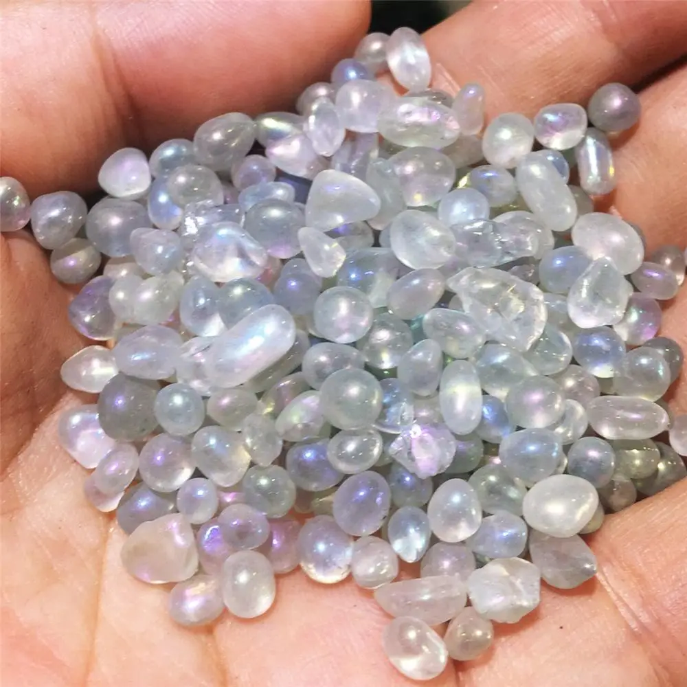 Натуральный лунный камень с покрытием 100 г | Дом и сад