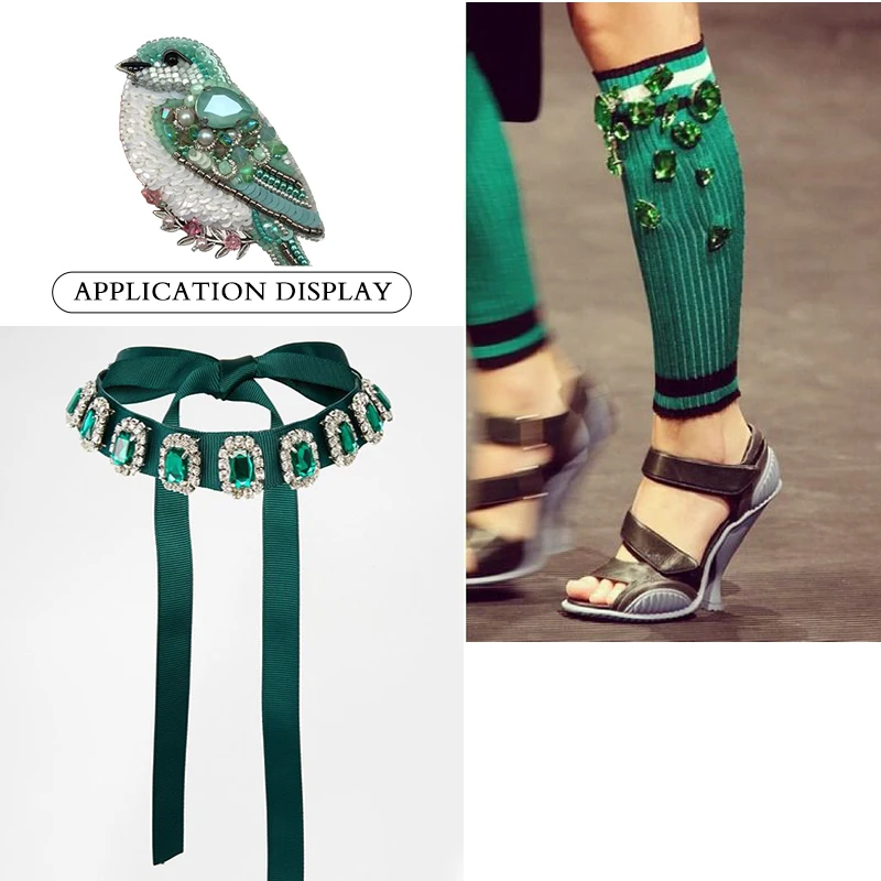 Квадратные Восьмиугольные Стразы K9 для одежды стразы нейл-арта 3D с заостренной