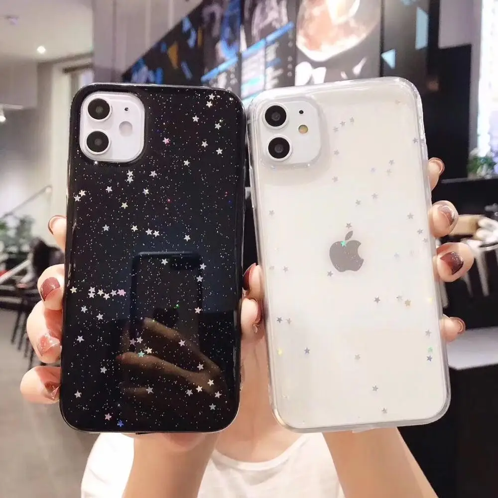 Прозрачный чехол SUYACS для iPhone 11 Pro Max XR XS X 7 8 6 6S Plus мягкий ТПУ накладка в