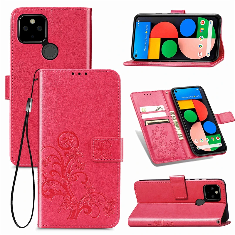 For Cover Google Pixel 5 Case For Google Pixel 5 Capas Shockproof Flip Magnetic Leather Phone Bag Cover For Google Pixel 5 Case