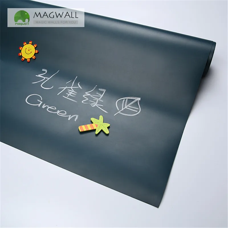 Magnetic double-layer cold color writing board 1.2*3m school teaching education chalkboard