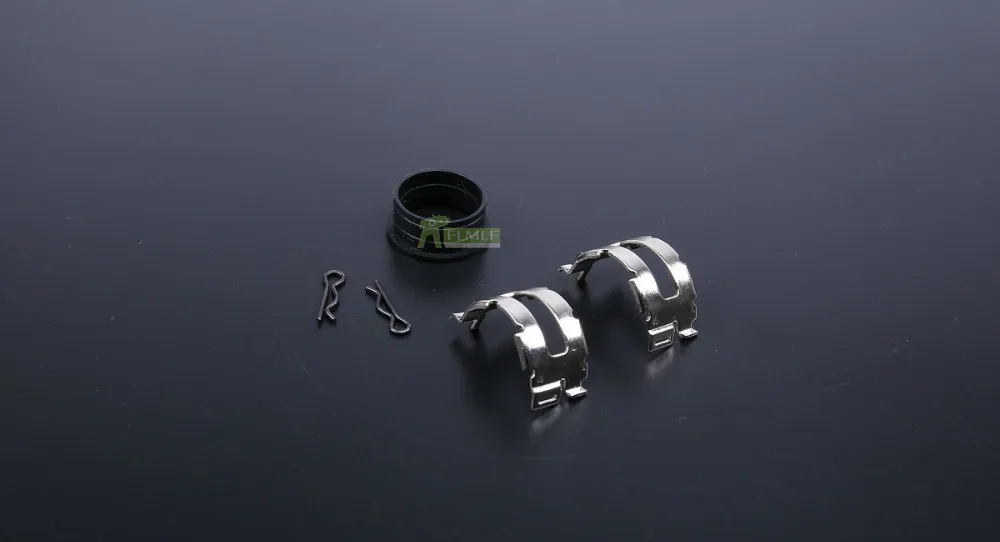 Комплект зажимов из сплава для выхлопной трубы 1/5 HPI ROFUN ROVAN KM BAJA 5B 5T 5SC Запчасти