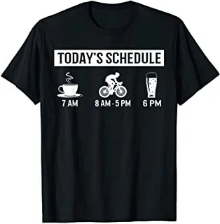 

Coffee Cycling Beer Funny MTB Cycling Gift T-Shirt