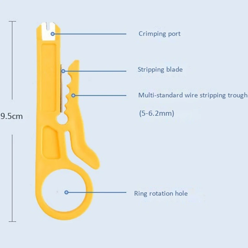 RJ45 обжимной инструмент для ремонта сети инструменты проходят через Cat5 Cat5E Cat6
