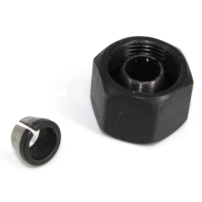 

6mm 6.35mm 8mm Collet Chuck Adapter With Nut Engraving Trimming Machine Electric Router High Precision Bit T3EC