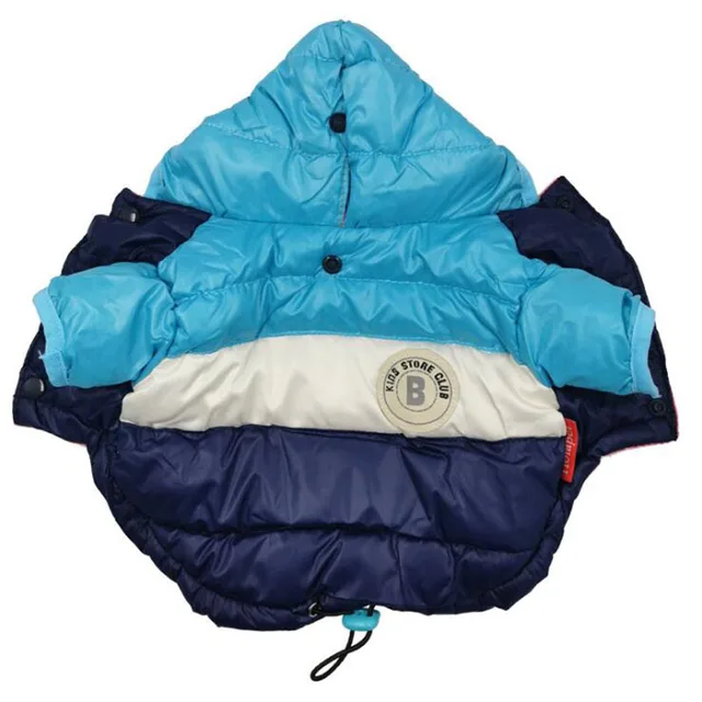 Waterproof Big Dog Down Jacket Winter Warm Dog Clothes for Small Medium Large Dogs French Bulldog Pug Hooded Coat Pets Clothing 3