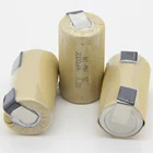 Никелевые пластины для аккумуляторов SC, 3000 мАч, аккумулятор, аккумулятор sub C с плоским верхом, 1,2 в,  NIMH, реальная емкость гарантирована для B  D