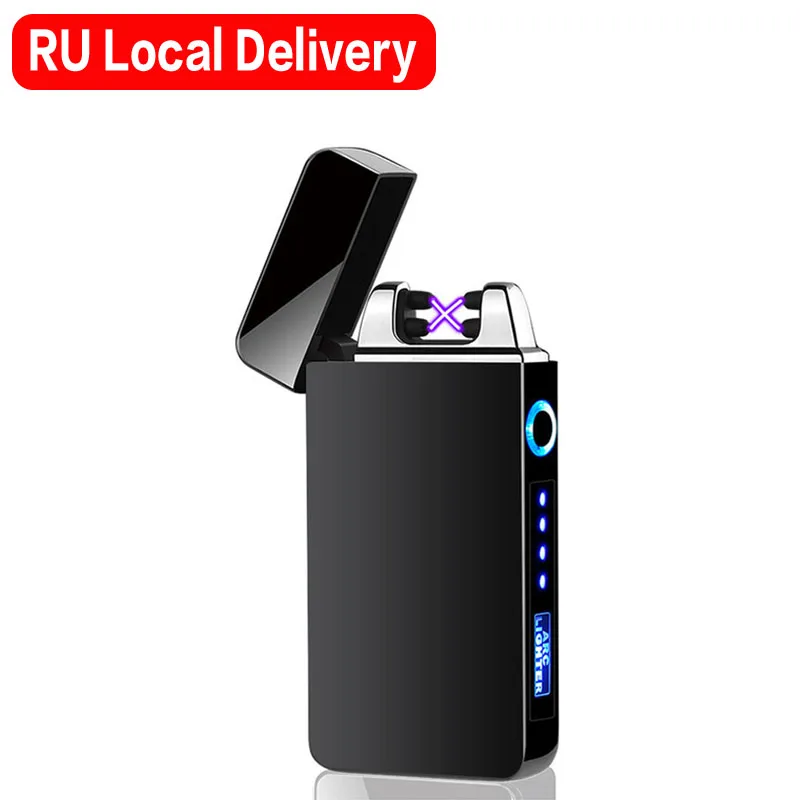 Индукционные USB зажигалки электрическая плазменная зажигалка с двойной дугой