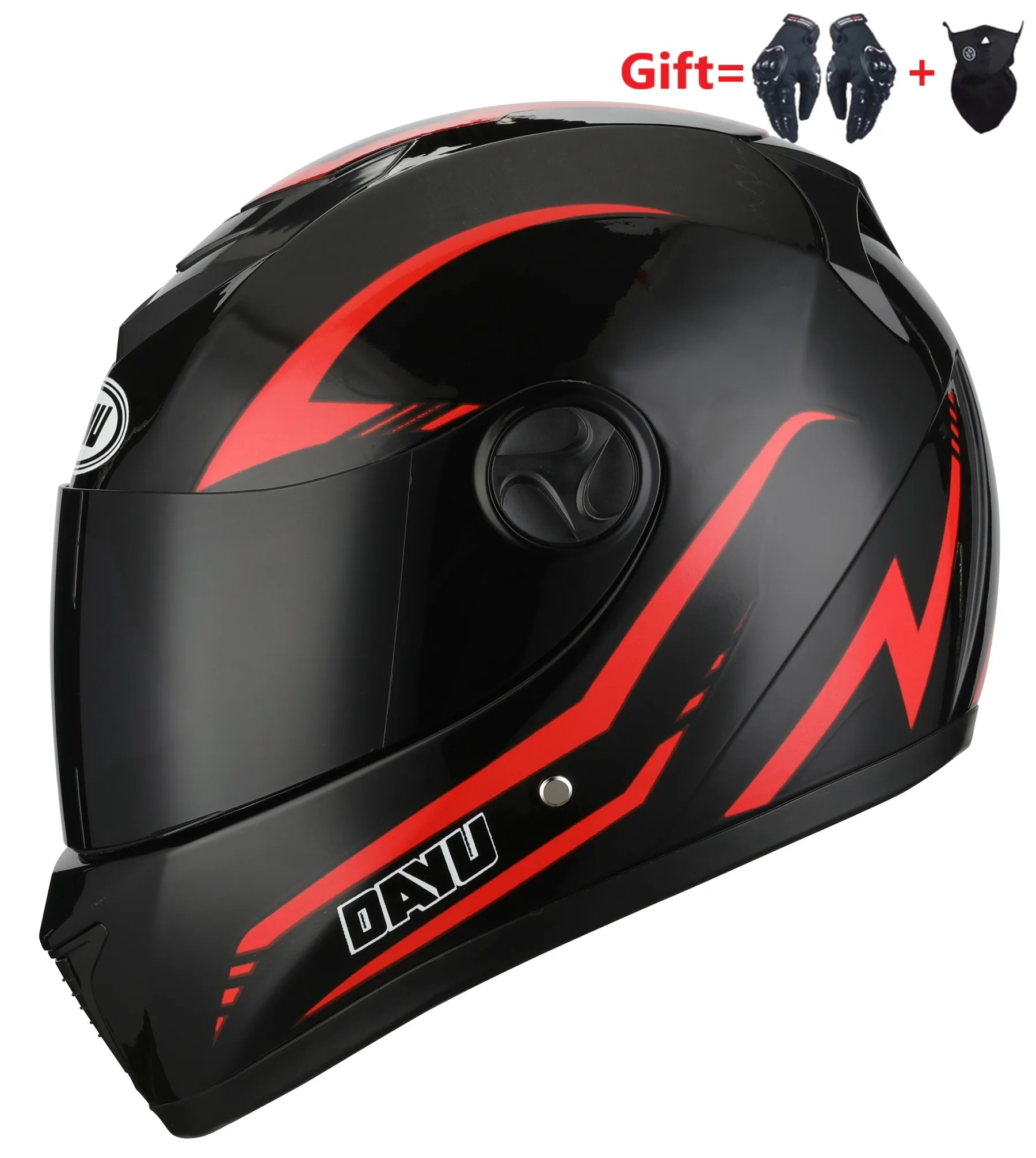 

Send 2 Gifts Full Face Motorcycle Helmet Dual Visor Safety Racing Motocross Helmet Motorbike Helmet Double Visor For Man Women