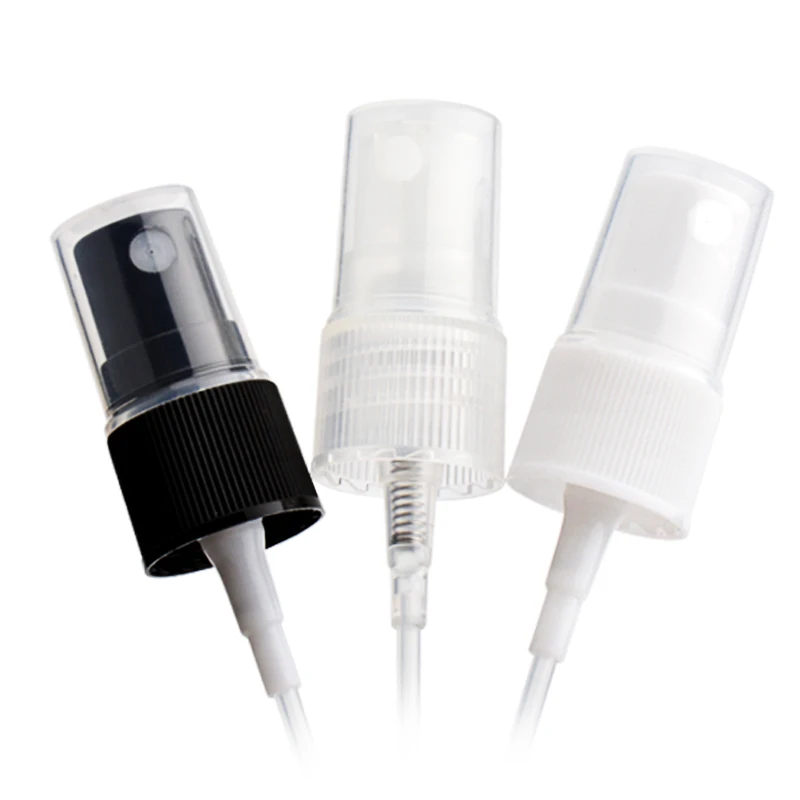 

100pcs 10ml Empty Small Mist Spray Plastic Bottle 10cc Perfume Refillable Cosmetic Container With Sprayer Pump Mini Travel Size