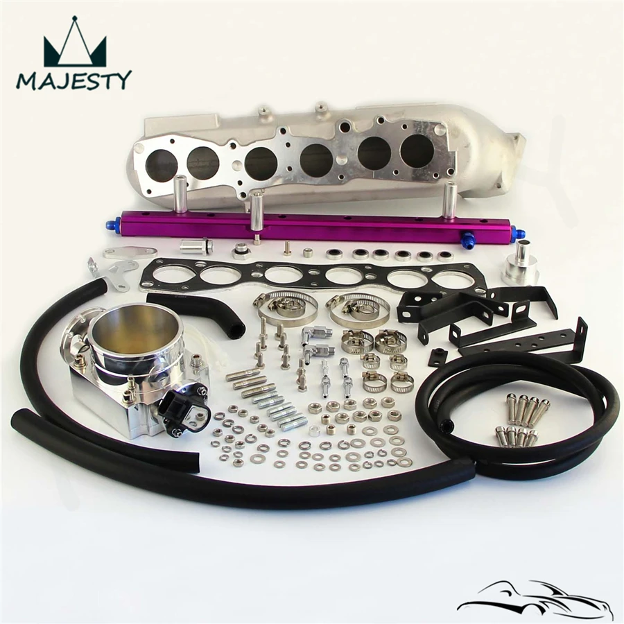 Впускной коллектор + Корпус дроссельной заслонки 90 мм с TPS топливная направляющая