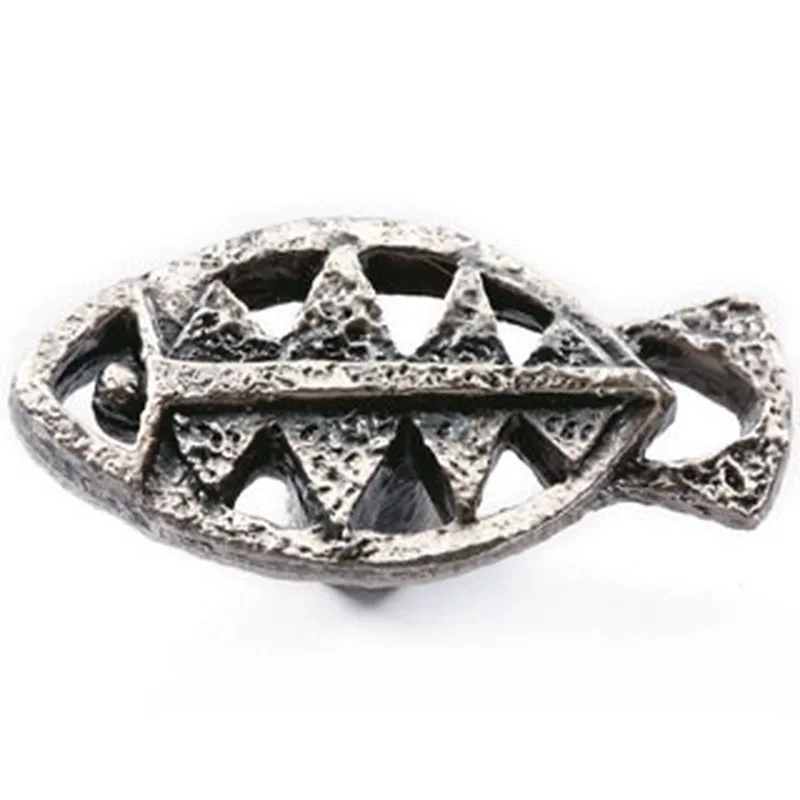 Морская звезда ракушка Античная Серебристая черная ручка для ящика ручки