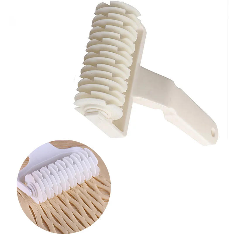 Пластиковая решетка для теста роликовый резак Тяговая сетка колесный нож