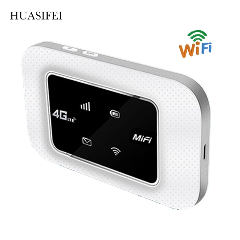 Разблокированный портативный внешний аккумулятор 150 Мбит/с Mifi 4G LTE Wi-Fi роутер