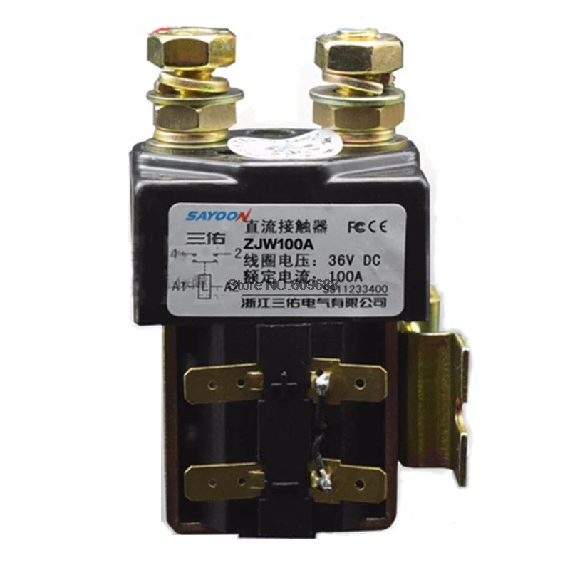 

100A 125A DC контактор CZW DC12V 24V 36V 48V 60V 72V 84V 96V 110V CZW100A/SW80J CZWJ200H