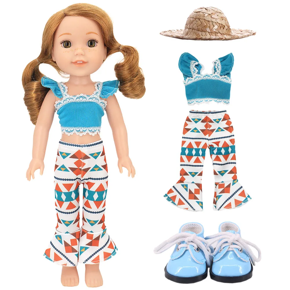 Одежда для кукол платья аксессуары 14 5 Дюймов Кукла Нэнси американская Паола