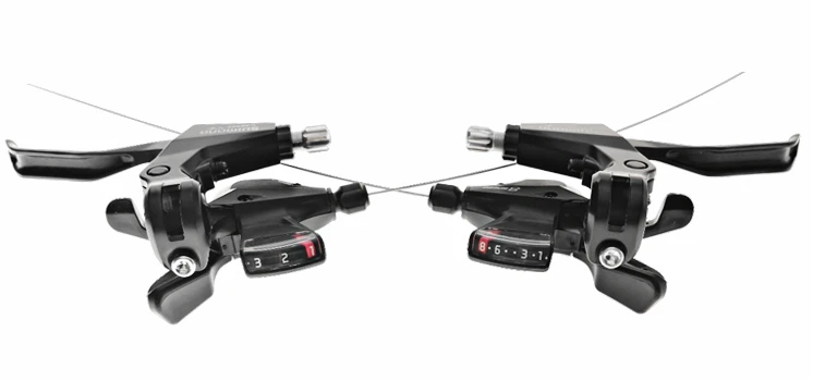 Shimano SL-M310 8 скоростей 24S тормоза/рычаг переключения передач набор черный |