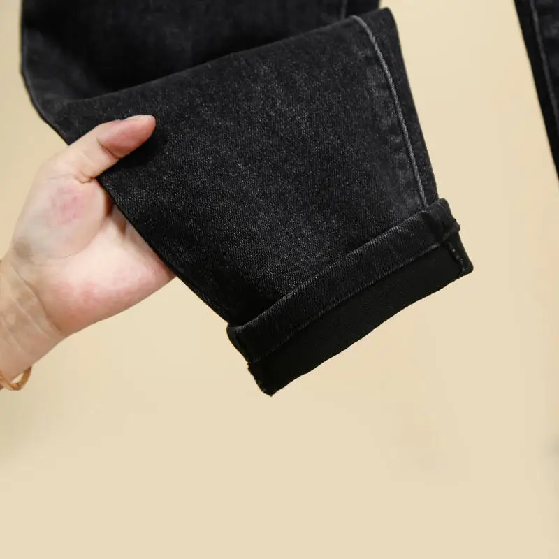 

Vintage High Waist Denim Pants Womens Jeans Loose Stretch Plus Size Harem Pants Female Streetwear Mom Jeans Trousers 5XL Q3895