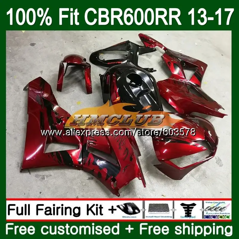 Инъекция Красного граффити для HONDA CBR600RR 2013 2014 2015 2016 2017 82CL.0 CBR 600RR 600 RR CBR600 F5 13 14 15 16
