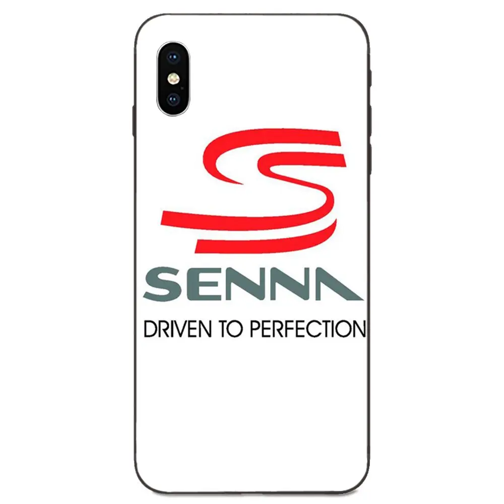 For Xiaomi Redmi Note 3 3S 4 4A 4X 5 5A 6 6A 7 7A K20 Plus Pro S2 Y2 Y3 Soft TPU Cover Ayrton Senna Drive Racing Star Logo | Мобильные
