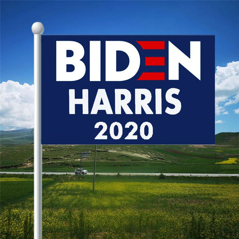 2020 г. флаг бидена Харриса президент Джо биден вице Камала Харрис Председателя