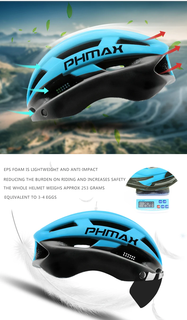 PHMAX, велосипедный шлем, ультралегкий, велосипедный шлем, для мужчин, для горной дороги, для женщин, MTB, ветрозащитные очки, велосипедный шлем, Casco Ciclismo