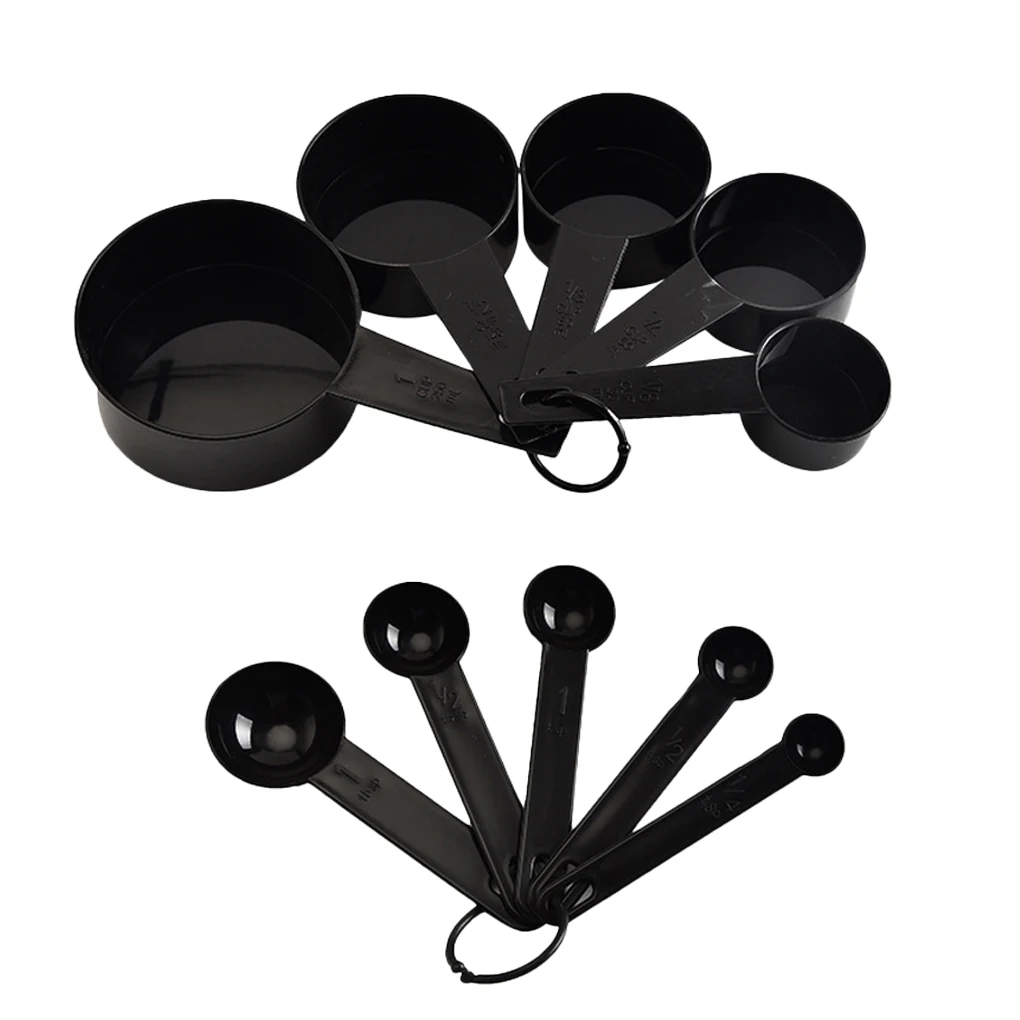 10 шт./компл. кухонные мерные ложки чайная ложка кофе выпечки тортов Зеркальные