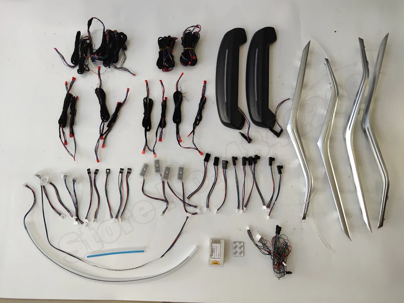 

For BMW 3 Series G20 G28 2019-2021 Car Colors Decorative Ambient Light LED Door Interior Atmosphere Lamp illuminated Strip