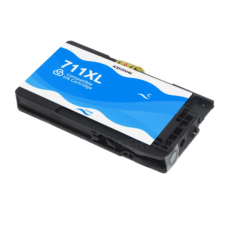 Картридж чернильный Icehtank совместимый с HP 711 и 711XL 4 шт. для DesigJet T120 T520 24/ 610/ - купить