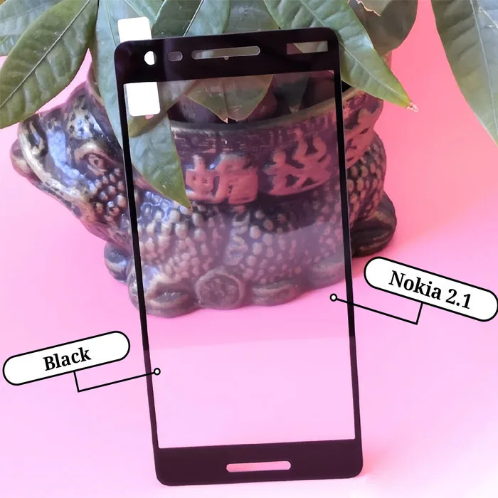 Защитное стекло закаленное 3D 9H для Nokia 2 1 | Мобильные телефоны и аксессуары
